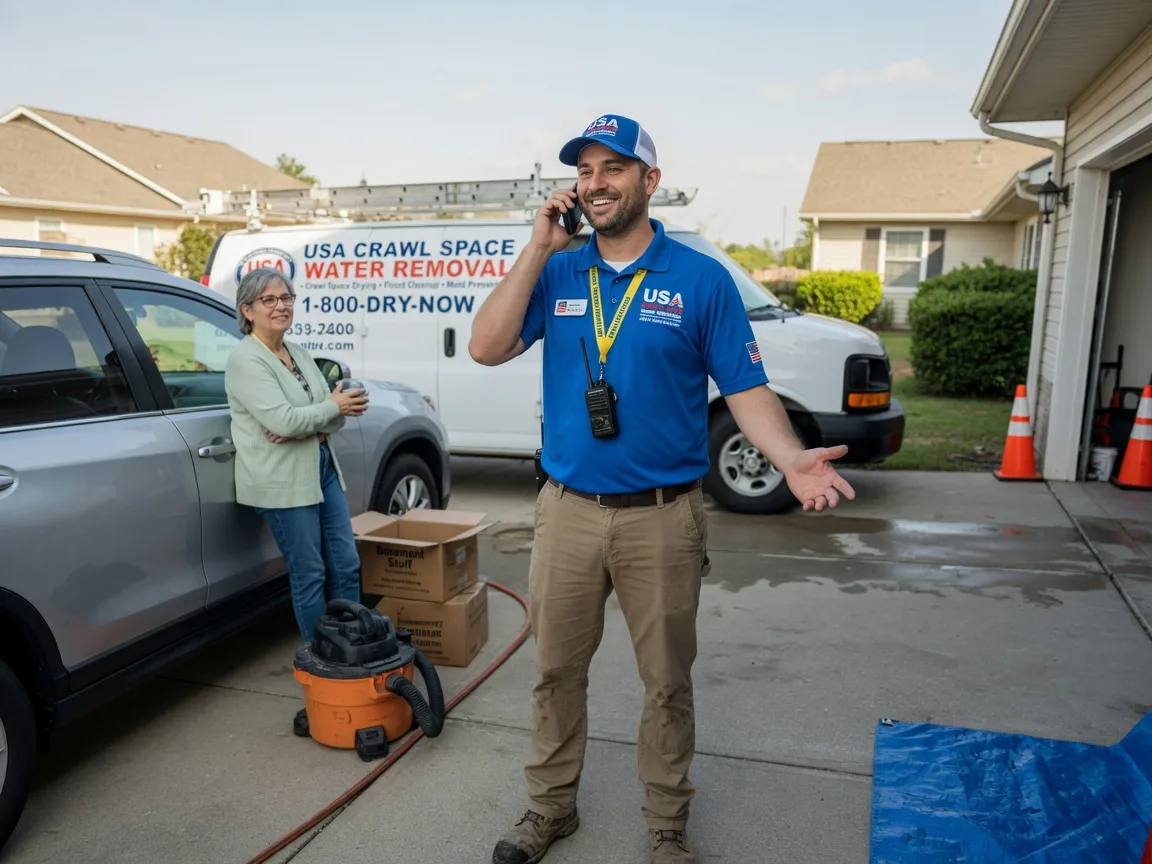 Crawl Space Water Removal Beale Afb, CA FAQs